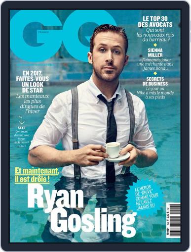 Gq France January 1st, 2017 Digital Back Issue Cover