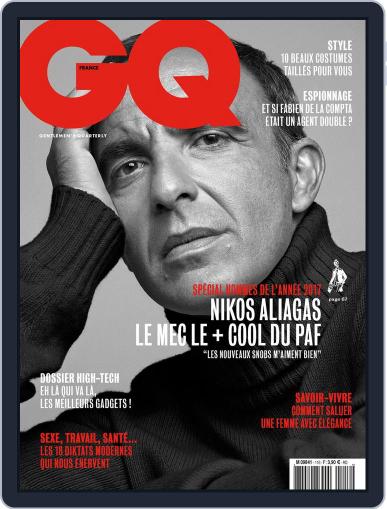 Gq France December 1st, 2017 Digital Back Issue Cover
