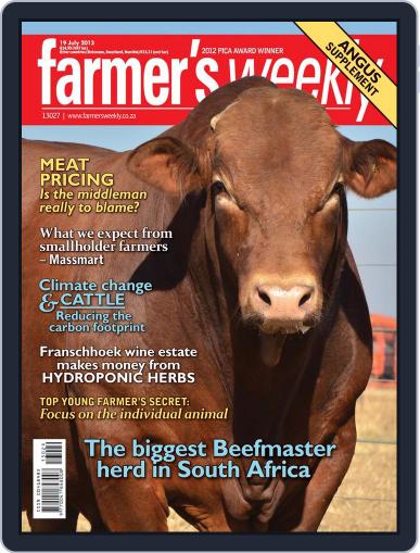 Farmer's Weekly July 14th, 2013 Digital Back Issue Cover