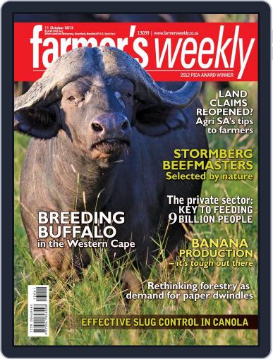 Farmer's Weekly October 6th, 2013 Digital Back Issue Cover
