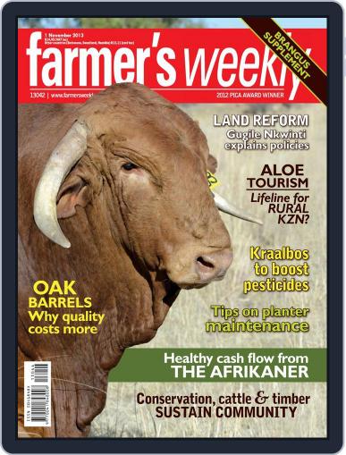 Farmer's Weekly October 27th, 2013 Digital Back Issue Cover