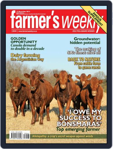 Farmer's Weekly November 10th, 2013 Digital Back Issue Cover