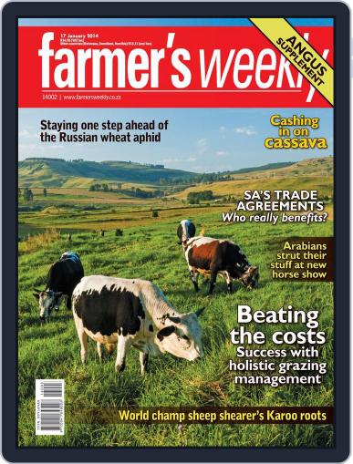 Farmer's Weekly January 13th, 2014 Digital Back Issue Cover