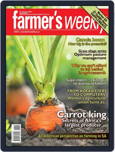 Farmer's Weekly January 27th, 2014 Digital Back Issue Cover