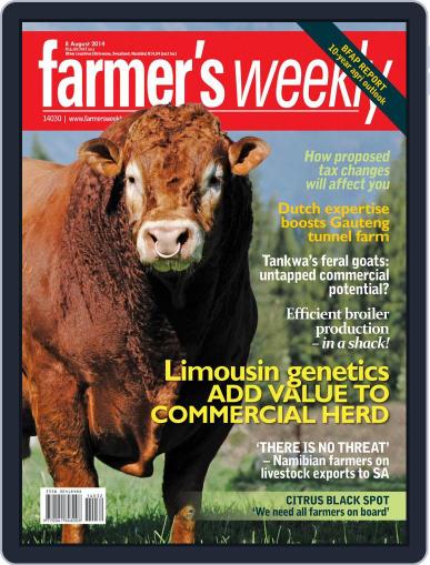 Farmer's Weekly August 4th, 2014 Digital Back Issue Cover