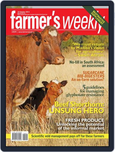 Farmer's Weekly October 6th, 2014 Digital Back Issue Cover