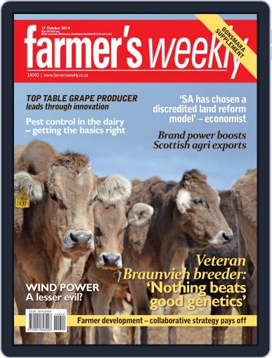 Farmer's Weekly October 13th, 2014 Digital Back Issue Cover