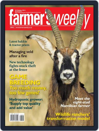 Farmer's Weekly October 20th, 2014 Digital Back Issue Cover