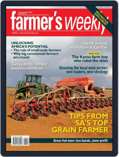 Farmer's Weekly December 8th, 2014 Digital Back Issue Cover