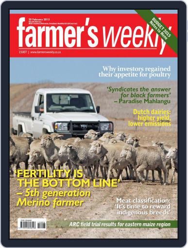 Farmer's Weekly February 16th, 2015 Digital Back Issue Cover