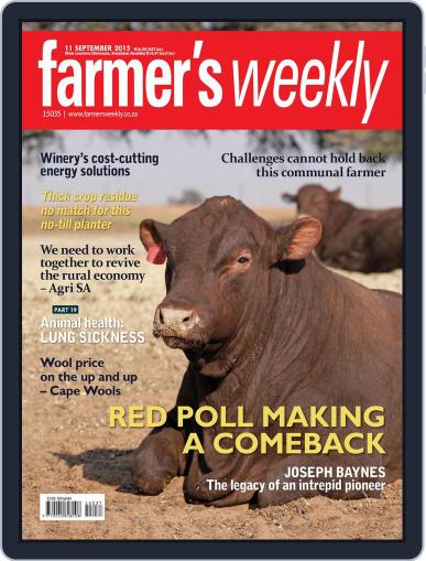 Farmer's Weekly September 11th, 2015 Digital Back Issue Cover