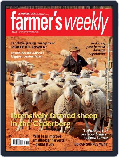 Farmer's Weekly February 22nd, 2016 Digital Back Issue Cover