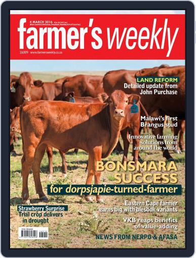 Farmer's Weekly February 29th, 2016 Digital Back Issue Cover