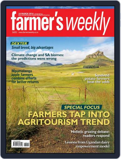 Farmer's Weekly March 14th, 2016 Digital Back Issue Cover
