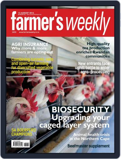 Farmer's Weekly August 8th, 2016 Digital Back Issue Cover