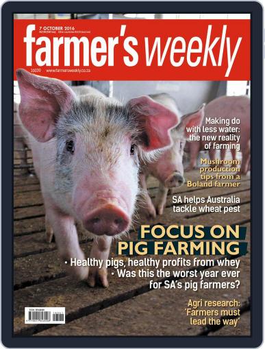 Farmer's Weekly October 7th, 2016 Digital Back Issue Cover