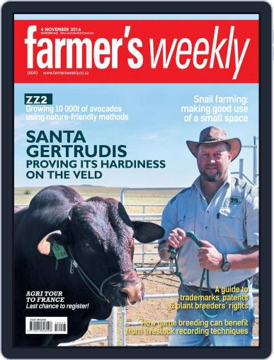 Farmer's Weekly November 4th, 2016 Digital Back Issue Cover