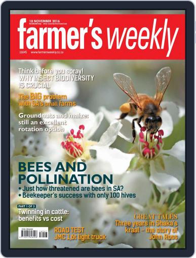 Farmer's Weekly November 18th, 2016 Digital Back Issue Cover