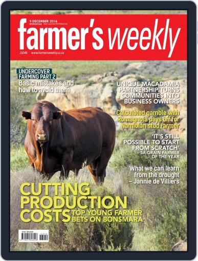Farmer's Weekly December 9th, 2016 Digital Back Issue Cover