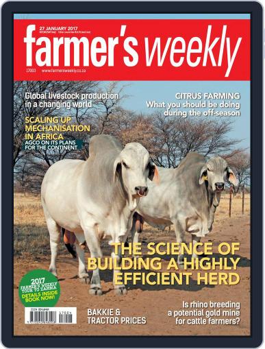 Farmer's Weekly January 27th, 2017 Digital Back Issue Cover