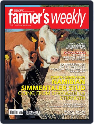 Farmer's Weekly May 12th, 2017 Digital Back Issue Cover