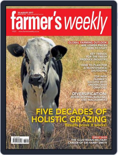 Farmer's Weekly August 18th, 2017 Digital Back Issue Cover