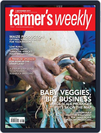 Farmer's Weekly September 1st, 2017 Digital Back Issue Cover