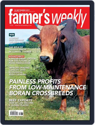 Farmer's Weekly September 15th, 2017 Digital Back Issue Cover