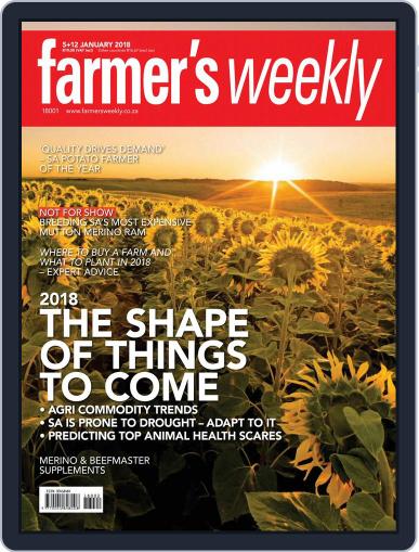 Farmer's Weekly January 5th, 2018 Digital Back Issue Cover
