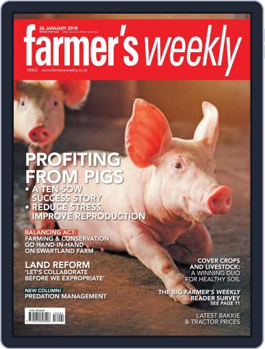 Farmer's Weekly January 26th, 2018 Digital Back Issue Cover