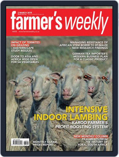 Farmer's Weekly March 2nd, 2018 Digital Back Issue Cover