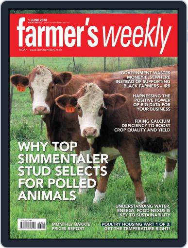 Farmer's Weekly June 1st, 2018 Digital Back Issue Cover