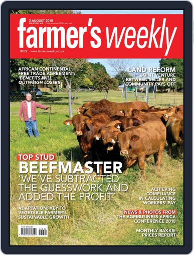 Farmer's Weekly August 3rd, 2018 Digital Back Issue Cover