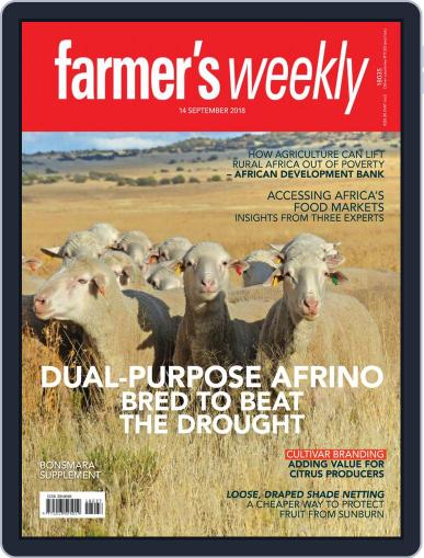 Farmer's Weekly September 14th, 2018 Digital Back Issue Cover