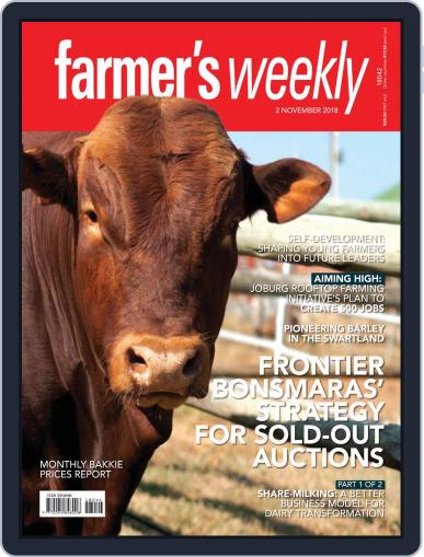 Farmer's Weekly November 2nd, 2018 Digital Back Issue Cover