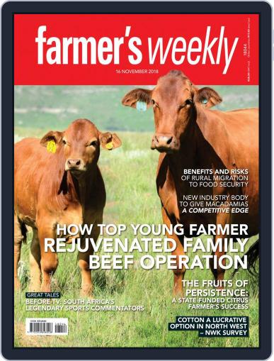 Farmer's Weekly November 16th, 2018 Digital Back Issue Cover