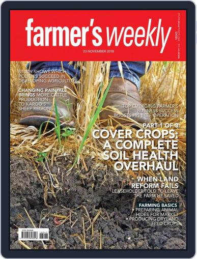 Farmer's Weekly November 23rd, 2018 Digital Back Issue Cover