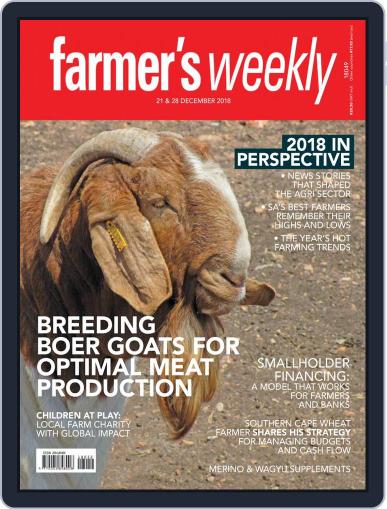 Farmer's Weekly December 21st, 2018 Digital Back Issue Cover