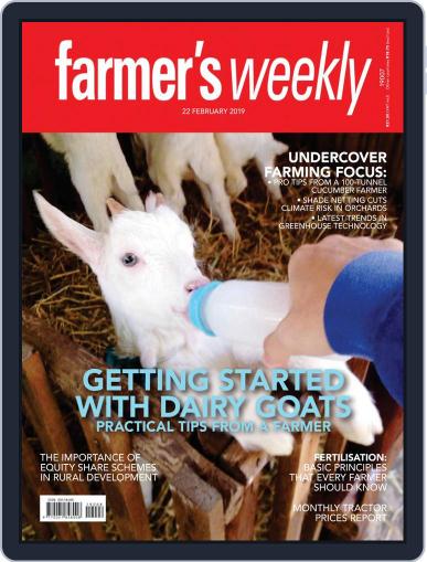 Farmer's Weekly February 22nd, 2019 Digital Back Issue Cover