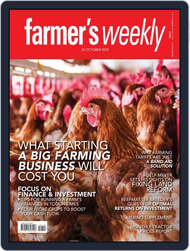 Farmer's Weekly October 25th, 2019 Digital Back Issue Cover