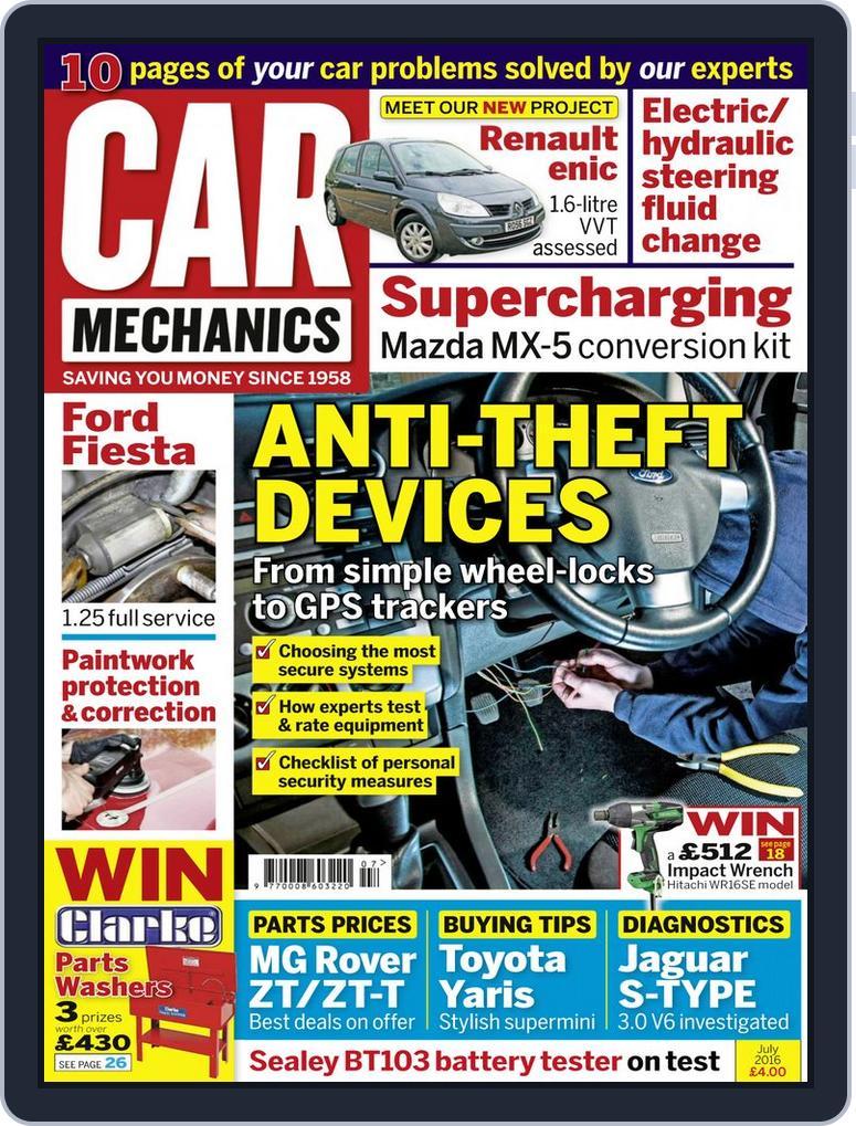 Car Mechanics (Digital) Subscription                    July 1st, 2016 Issue