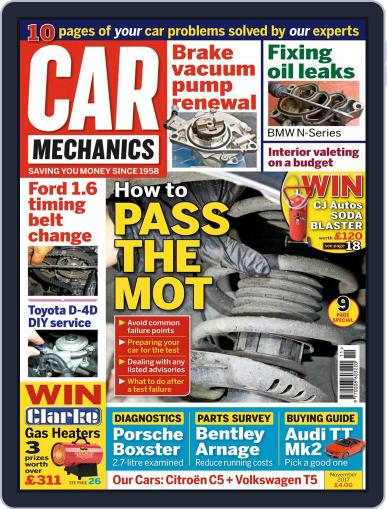 Car Mechanics November 1st, 2017 Digital Back Issue Cover