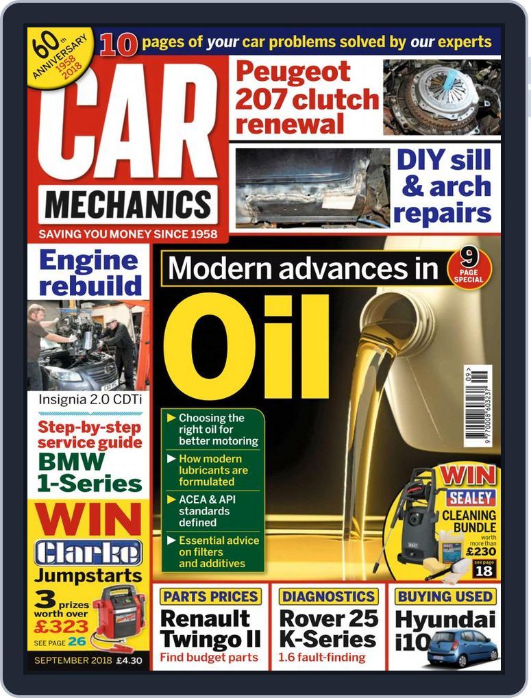 Car Mechanics (Digital) Subscription                    September 1st, 2018 Issue