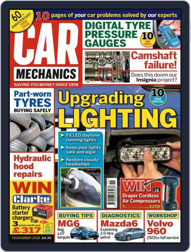 Car Mechanics (Digital) November 1st, 2018 Issue Cover
