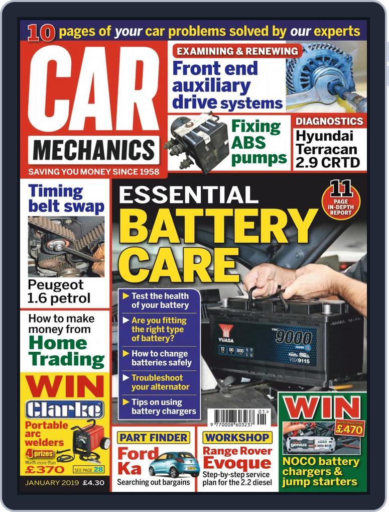 Car Mechanics (Digital) Subscription                    January 1st, 2019 Issue