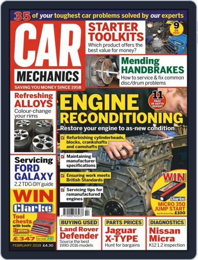 Car Mechanics February 1st, 2019 Digital Back Issue Cover