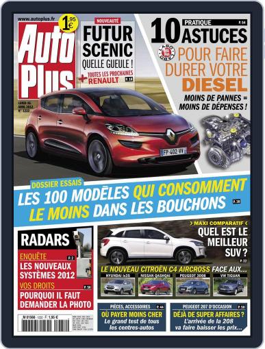 Auto Plus France (Digital) April 15th, 2012 Issue Cover
