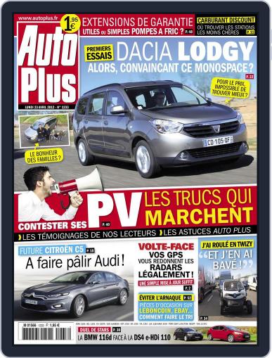 Auto Plus France (Digital) April 22nd, 2012 Issue Cover