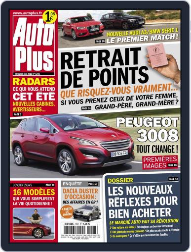 Auto Plus France June 17th, 2012 Digital Back Issue Cover