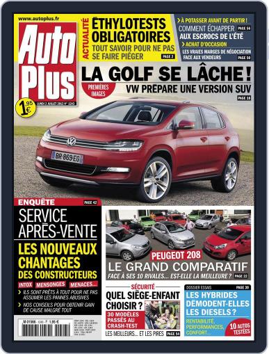 Auto Plus France July 1st, 2012 Digital Back Issue Cover